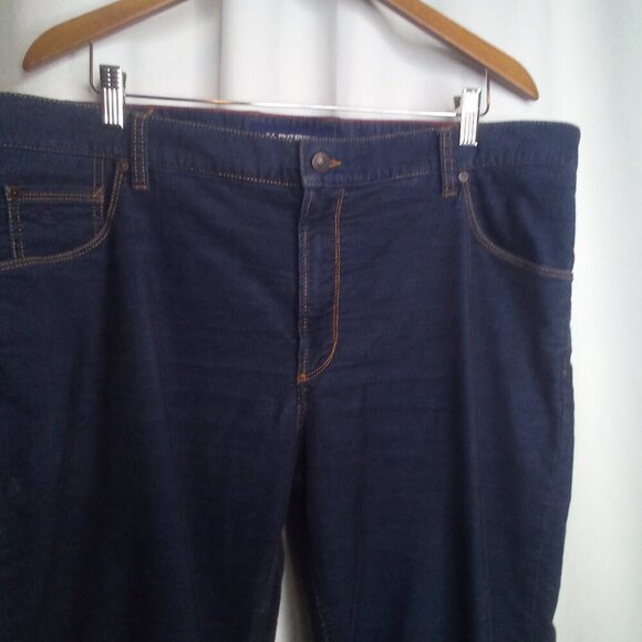 Alberto Corduroy Pants 40 x 34 Modern Fit Straight Blue - Picture 13 of 16